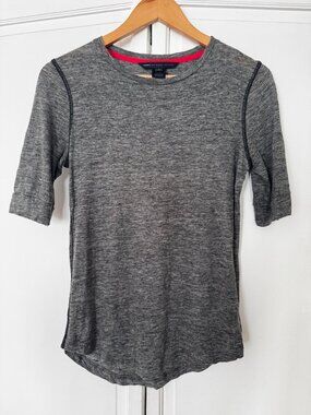 Marc by Marc Jacobs Linen Gray Top